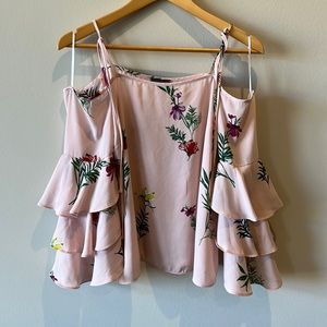 Vince Camuto Floral Off The Shoulder Blouse